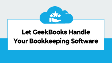 Let GeekBooks Handle Your Bookkeeping Software